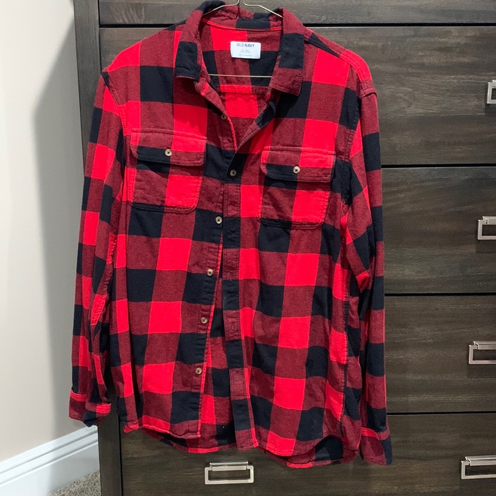 Mens Buffalo Plaid Flannel